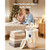 Towel Warmers for Bathroom 20L Heated Towel Bucket with LED Display, Rapid Heating, 4 Adjustable Ti E415-MJJRTBS20LLESF7NE001V1