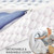 Full size 3-inch Memory Foam Mattress Topper with Removeable Baffle Box Cover Q280-MTFD3456