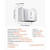Hand Dryer, 1300W Bathroom Air Hand Dryer, Automatic High Speed with HEPA Filter, Fast Drying, Prem E415-BGSGSJYSZDGY2PXIW001V1