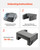 Reading Pillow, Lap Desk Pillow with Washable Cloth, Large Bed Pillow with 2 Pockets and Cup Holder E415-YXYDZHS00000K1OGP001V0