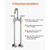 Faucet Hose Connector, 24-Inch Length, 3/8 Inch Comp x 1/2 Inch FIP 2-Pack Braided Stainless Steel  E415-SLTLJQ24YC2JIFF9C001V0