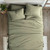 Full Size Sage 6 PCS Soft Wrinkle Resistant Microfiber/Polyester Sheet Set Q280-GRFU1547