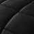 Twin Size Reversible Microfiber Down Alternative Comforter Set in Black Q280-BLTW6342