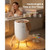 Towel Warmers for Bathroom with Bluetooth Speaker and Ambient Light, Rapid Heated Towel Bucket, Aut E415-MJJRTBS20LZSBLQZI001V1