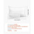 Bed Pillow for Sleeping, King Size Luxury Quality Hotel Pillow with Memory Foam Fill, Supportive &  E415-CZTJYMJZKING2GSDM001V0