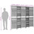  Room Divider 5 Panels Gray Poly Rattan A949-365398