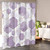 72"W x 84"H Abstract Blue Geometric Polyester Shower Curtain Q280-LAVPSH7284