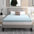 Full size 4-inch Thick Soft Gel Memory Foam Mattress Topper in Light Blue Q280-FVMDMT924638761