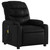  Massage Recliner Chair Black Faux Leather A949-3206847
