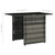  3 Piece Bistro Set with Cushions Poly Rattan Gray A949-47745