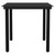  3 Piece Patio Dining Set Black A949-3099263