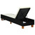  Sunbed with Cushion Poly Rattan Black A949-310472