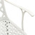  Patio Chairs 2 pcs Cast Aluminum White A949-315574
