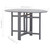 Patio Table Gray 47.2"x27.6"x29.1" Solid Acacia Wood A949-46325