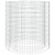  Gabion Fire Pit  39.4" Galvanized Iron A949-153561