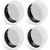 4 PCs 6.5'' Bluetooth in Ceiling Speakers, 150W, Flush Mount Ceiling & in-Wall Speaker System with  E415-DPXDYSQ65YCSYB22LV1