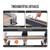 Shuffleboard Table, 11.5 ft Shuffleboard for Family Game Rooms, 2 in 1 Shuffleboard and Bowling Com E415-ZZKSHZ12YCBDV27OJV0