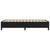  Bed Frame without Mattress Black 39.4"x79.9" Twin XL Faux Leather A949-347277