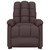  Massage Recliner Dark Brown Fabric A949-289811