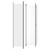  4-Panel Room Divider White 78.7"x86.6" Fabric A949-350198
