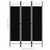  3-Panel Room Divider Black 47.2"x70.9 A949-320702