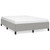  Bed Frame without Mattress Light Gray 53.9"x74.8" Full Fabric A949-347104