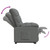  Recliner Dark Gray Fabric A949-289797