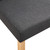  Dining Chairs 6 pcs Dark Gray Fabric A949-277235
