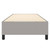  Box Spring Bed Frame Light Gray Twin XL Fabric (US Only) A949-3120897