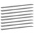  Bookshelf Boards 8 pcs Concrete Gray 39.4"x3.9"x0.6" Engineered Wood A949-805371