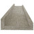  Wall Shelves 2 pcs Concrete Gray 23.6"x3.5"x1.2 A949-326700