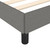  Bed Frame without Mattress Dark Gray 59.8"x79.9" Queen Fabric A949-347108