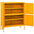  Storage Cabinet Mustard Yellow 31.5"x13.8"x40" Steel A949-336137