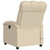  Massage Recliner Chair Cream Fabric A949-371748