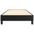  Box Spring Bed Frame Black Twin XL Faux Leather (US Only) A949-3120726