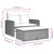  Patio Sofa with Cushions 2-Seater Beige Poly Rattan A949-365135