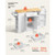 Kitchen Island Cart with Storage, 42.36 in Wide Island Table for Kitchen, with 2 Drawers, Storage C E415-CFD2C3M11MBKNUKIB001V0