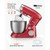 4.2 Qt Tilt Head Stand Mixer 400W Electric Dough Mixer, 6 Speeds Food Kitchen Mixer with Stainless  E415-TMLSJBJCJBABF225E001V1