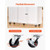 Kitchen Island Cart with Storage, 60in Wide Mobile Kitchen Cart with Wheels, Drop Leaf, 2 Drawers,  E415-QFBYDKCFDBS2V66XA001V0