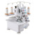 Serger Overlock Sewing Machine, 1250 Stitches Per Minute, 2-3-5 Thread Capability, with LED Light a E415-JYBFJJY5X23590832001V1