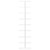  Wall-mounted Wine Rack for 9 Bottles White Iron A949-340900