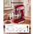 5.3 Qt Tilt Head Stand Mixer 400W Electric Dough Mixer, 10 Speeds Food Kitchen Mixer with Stainless E415-TMLSJBJCJBJSFK0MD001V1