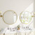 Round 24-inch Circular Bathroom Wall Mirror with Gold Frame Q280-GSFRMBVM495281736