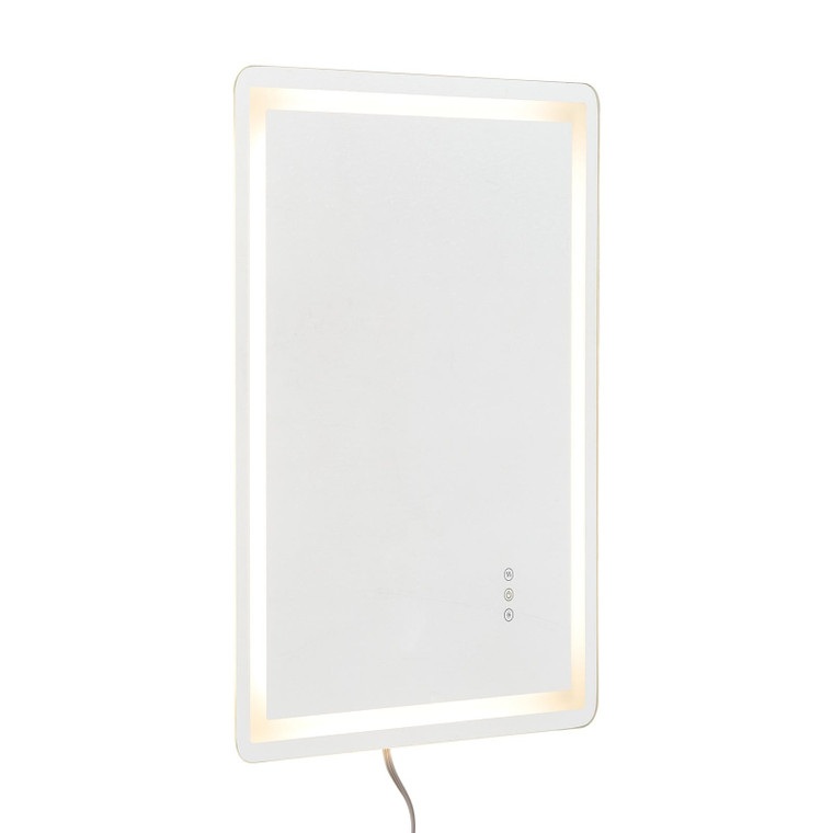 LED Bathroom Mirror, 24" x 32" LED Bathroom Vanity Mirror with Frontlit and Backlit, Anti-Fog Memor E415-DDJXJ2432INC6OOP8V1