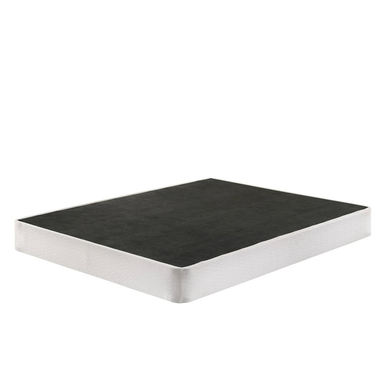 Full size 8-inch Metal Frame Box-Spring Mattress Foundation with Cover Q280-FDBEMFND1065937