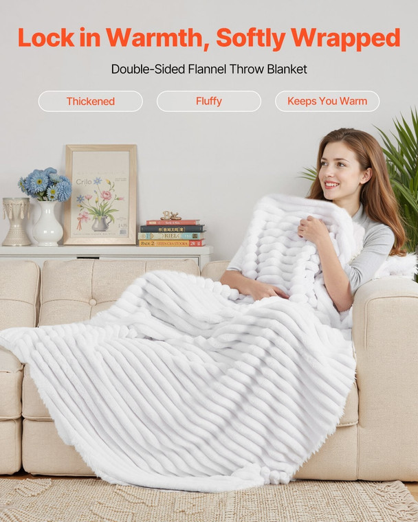 Fleece Throw Blanket, 50 x 60 Inches / 1270 x 1524 mm, Flannel Fleece Cozy Throw Blankets, Cute Sma E415-FLRGT5060INC0Z861001V0