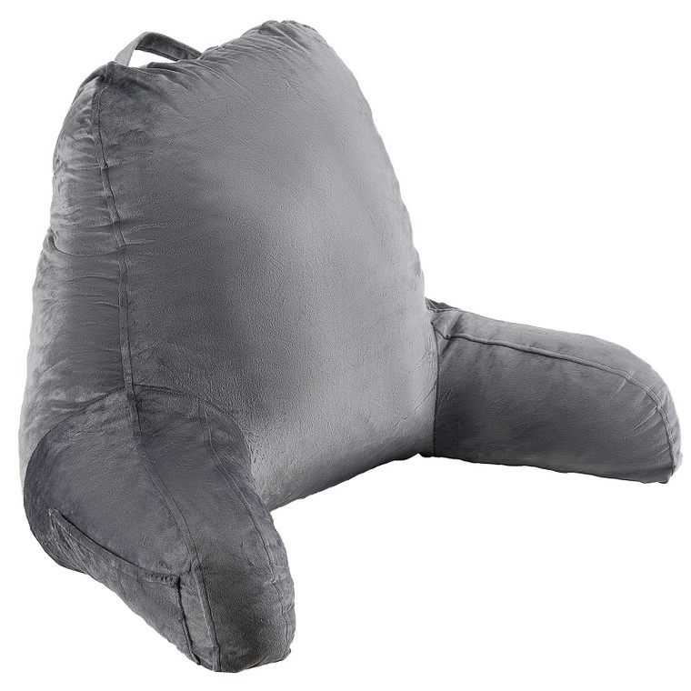 Reading Pillow, Large Size Bed Pillow with Shredded Memory Foam, Back Pillow with 3 Pockets and Was E415-CGYDZLARGECCBPI8C001V0