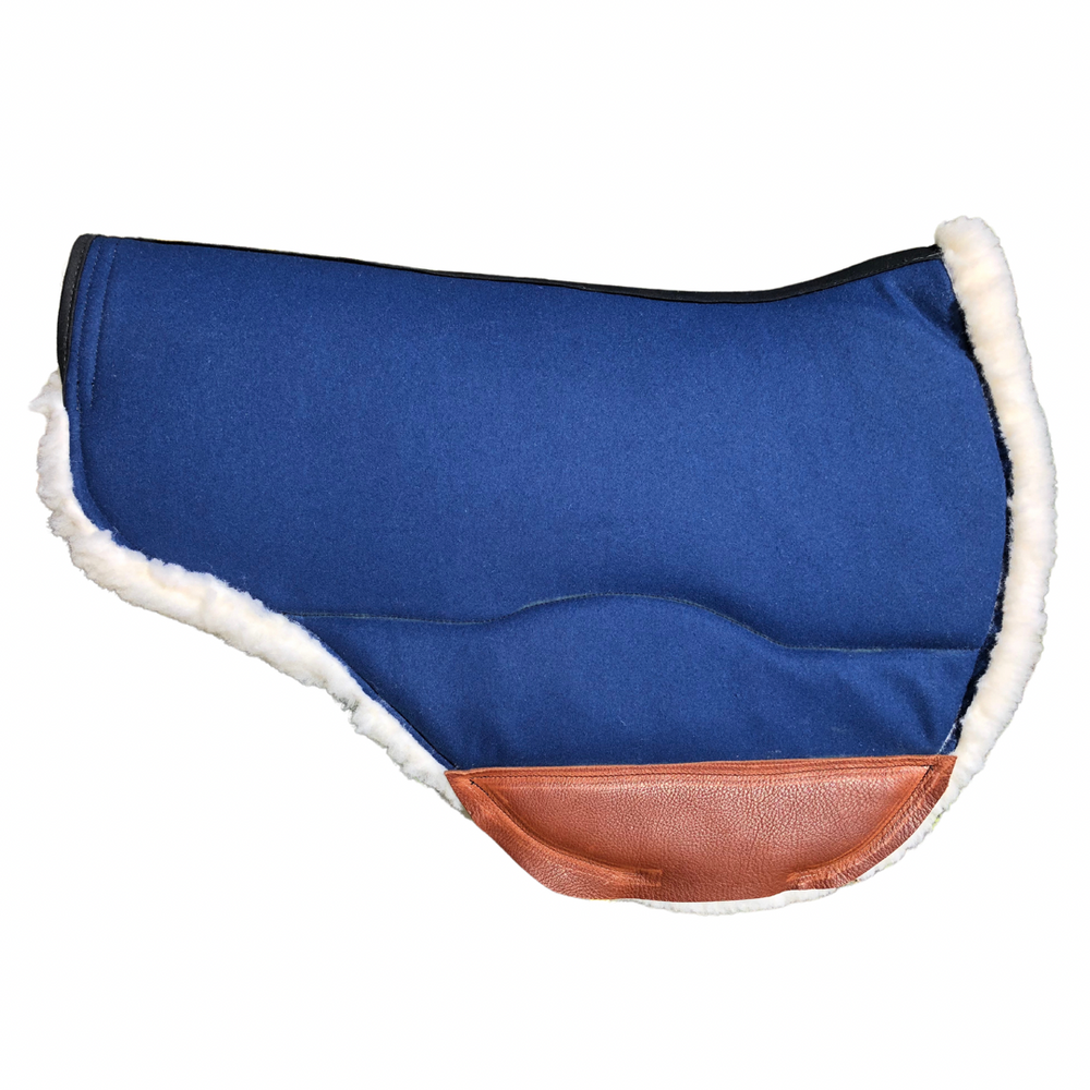 Shaped Western Trail in Union Blue Melton