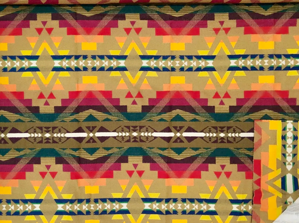 Mesa Brown – Lightweight Pendleton Fabric Mesa Brown – Lightweight Pendleton Fabric