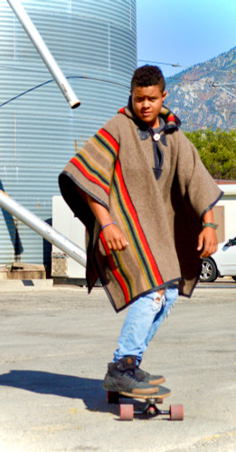 Yakima Camp Poncho in Mineral Umber Yakima Camp Poncho in Mineral Umber